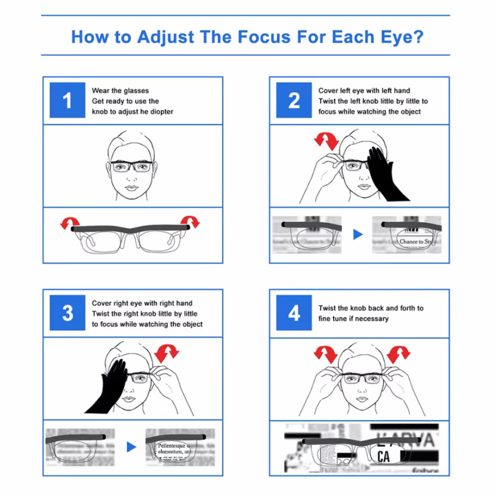 How to Use Flex Focus Glasses