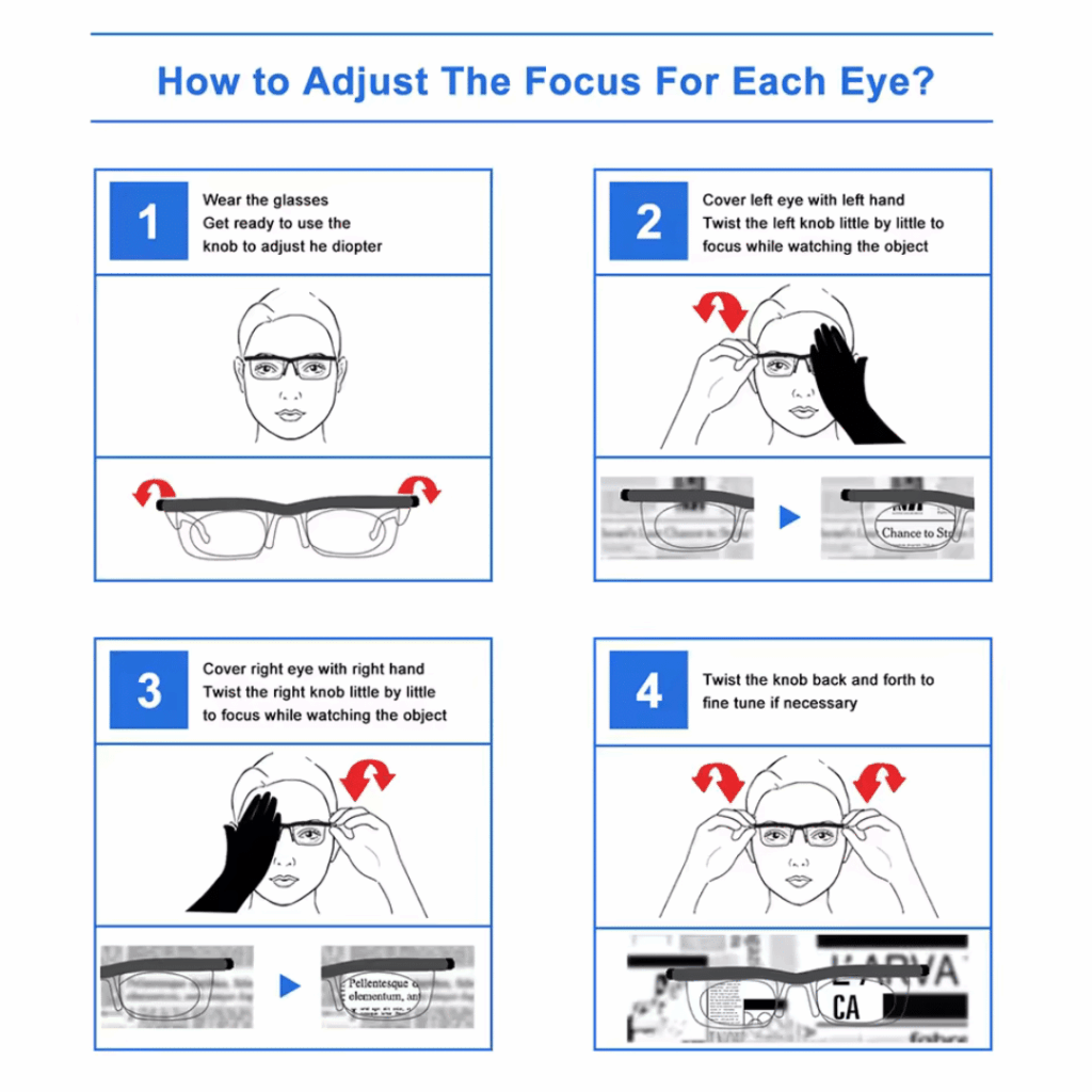 How to Use Flex Focus Glasses
